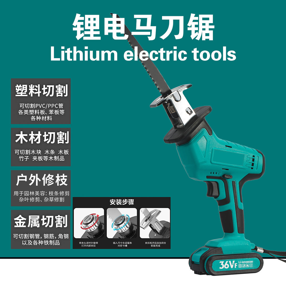 Lithium electric tools