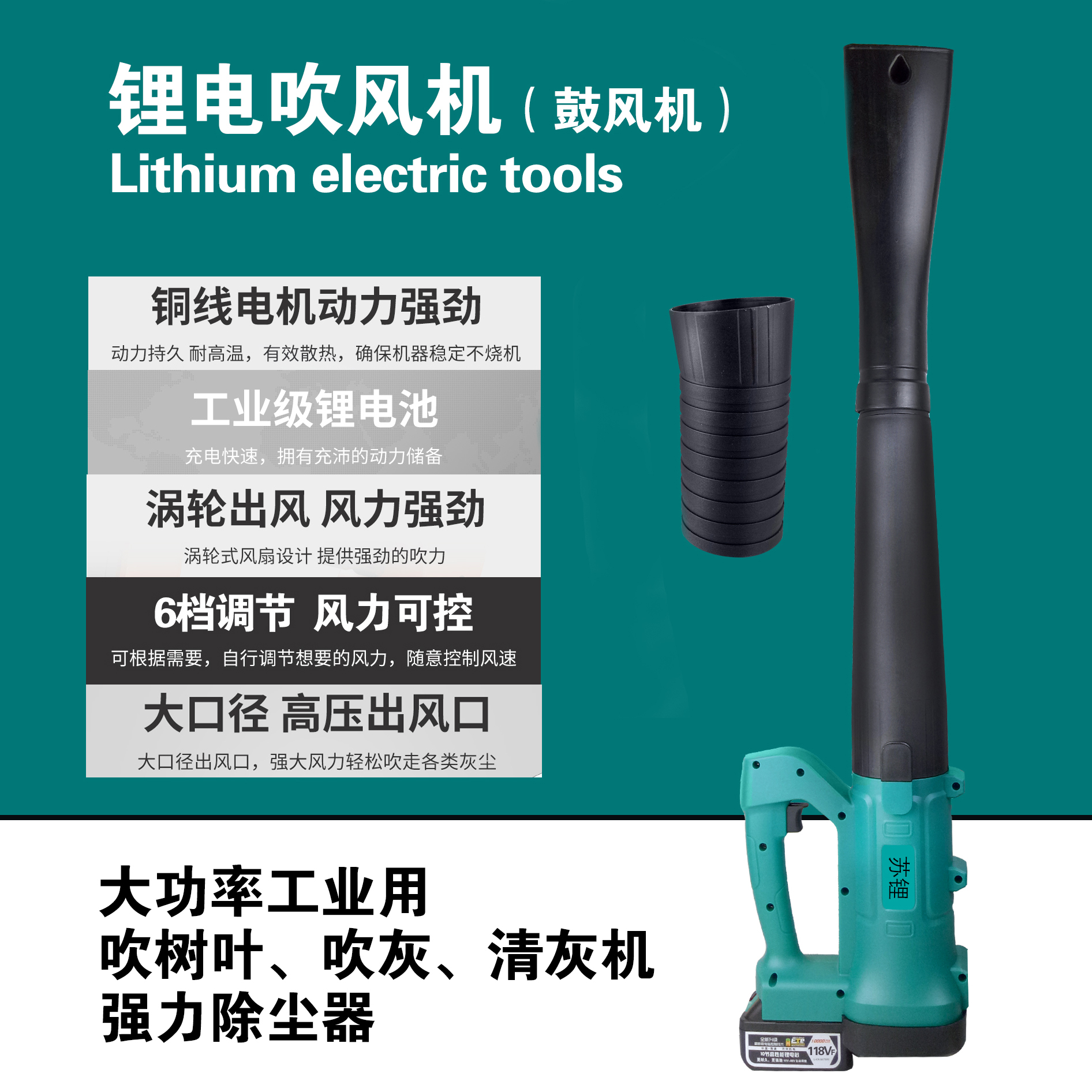 Lithium electric tools