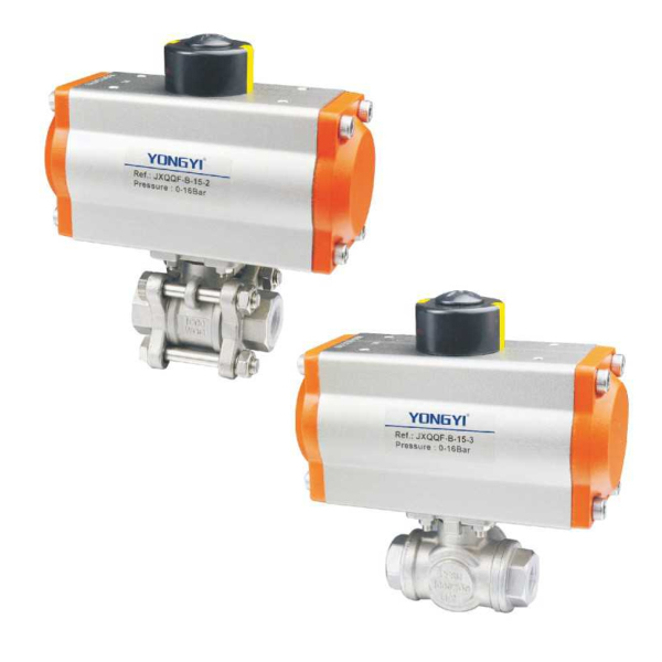 JXQQF-B/T Series Pneumatic Actuator Ball Valve